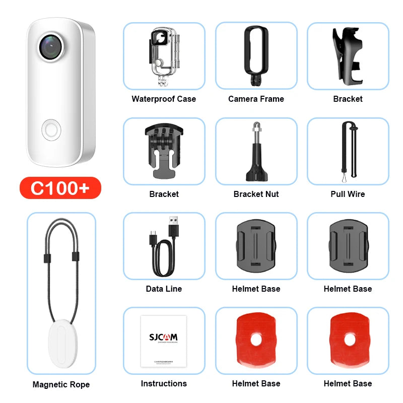 SUPERIOR BIKE Mini Thumb Camera 1080P30FPS / 4K30FPS