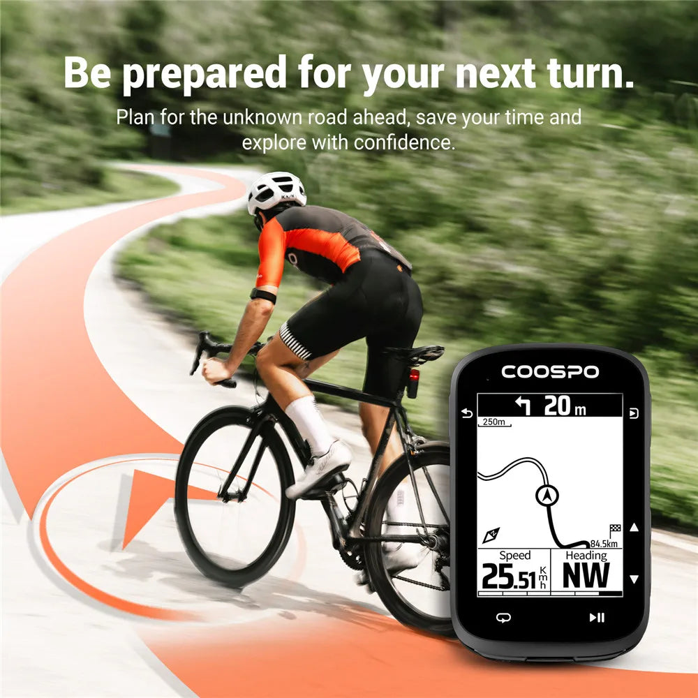 SUPERIOR BIKE CS500 Route Navigation Bike Computer GPS