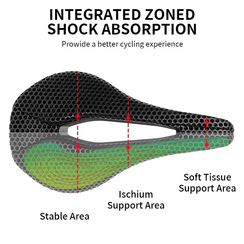 SUPERIOR BIKE 3D Printed Racing Bike Seat Cushion