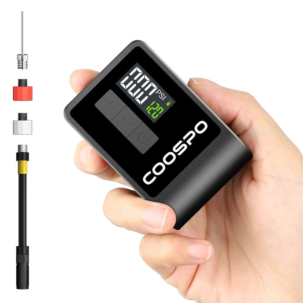 SUPERIOR BIKE Mini Electric Air Pump 120PSI 500mAh