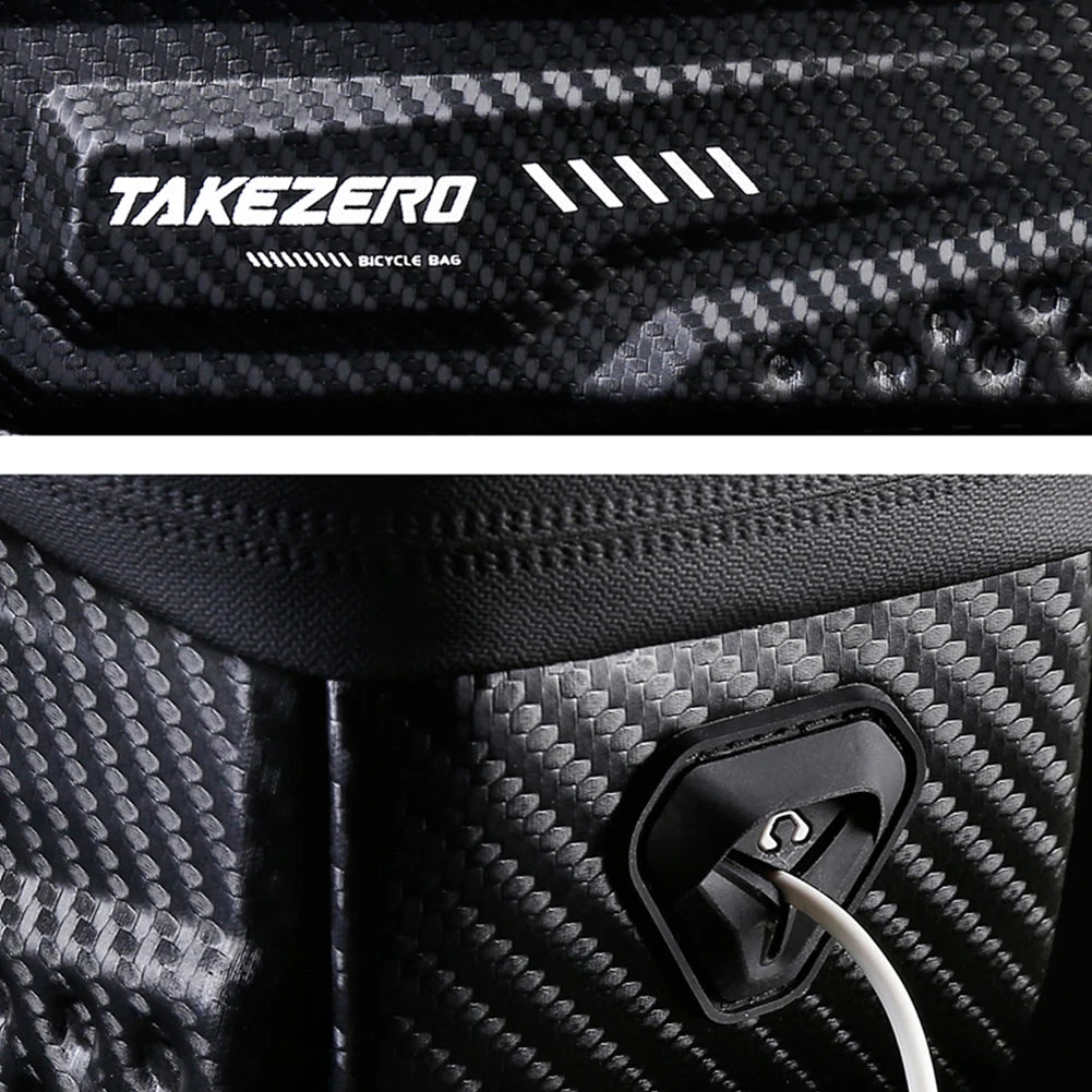 SUPERIOR BIKE Bag Bicycle Front Phone Case Holder with Touchscreen Top