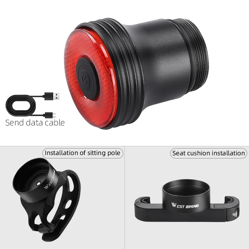 SUPERIOR BIKE Road Bike Rear Light  IPX6 Waterproof Type-C Charging