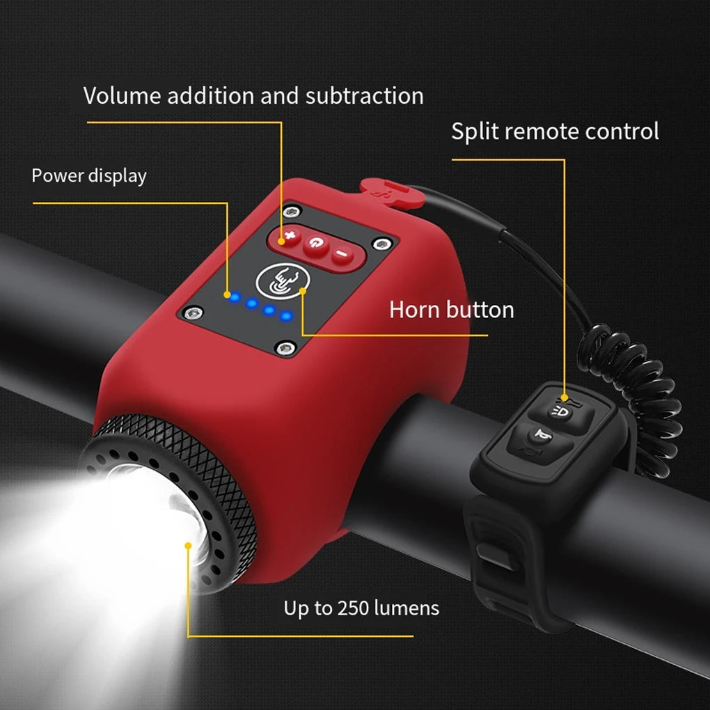 SUPERIOR BIKE 2 in 1 Electric Bike Horn