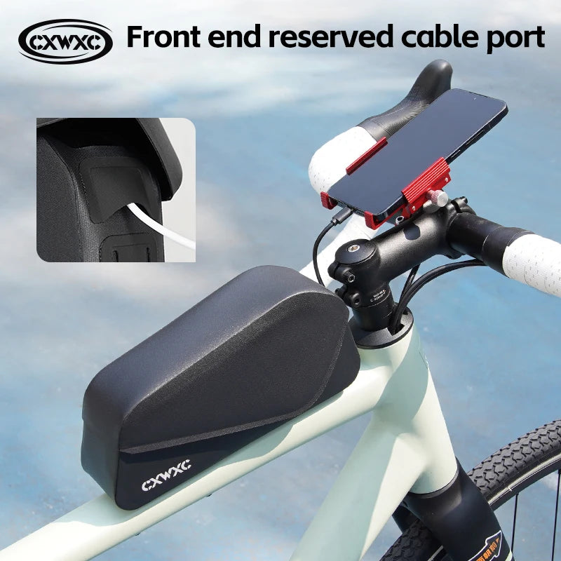 SUPERIOR BIKE Waterproof Cycling Front Bag Magnetic Lid Gravel