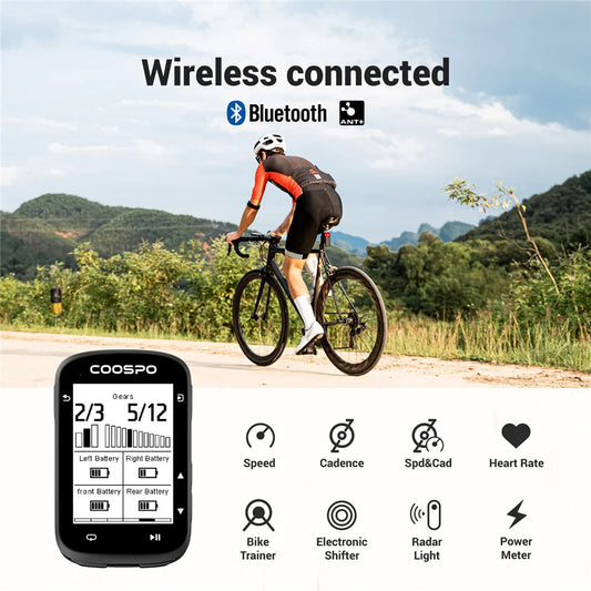 SUPERIOR BIKE CS500 Route Navigation Bike Computer GPS
